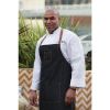 Chef Works Urban Memphis Wide Bib Apron Black