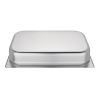 Vogue Stainless Steel Gastronorm Tray With Handles 100mm