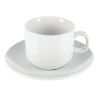 Olympia Whiteware Stacking Tea Cups 7oz 200ml (Pack of 12)
