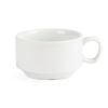 Olympia Whiteware Stacking Espresso Cups 85ml 3oz (Pack of 12)