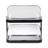 APS Roll Top Cool Display Tray Double Deck
