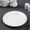 Olympia Athena Wide Rimmed Plates 202mm White (Pack of 12)