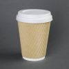 Fiesta Recyclable Coffee Cup Lids White 225ml / 8oz