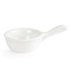 Olympia Whiteware Miniature Pan Shaped Bowls 35ml 1.2oz (Pack of 12)
