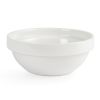 Olympia Whiteware Stacking Bowls 130mm (Pack of 12)