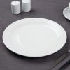 Olympia Athena Narrow Rimmed Plates 254mm (Pack of 12)