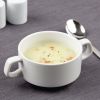 Olympia Athena Stacking Soup Bowls 160mm 290ml (Pack of 12)