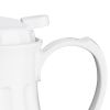 Olympia Insulated Swirl Jug White 1.2Ltr