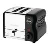 Rowlett Esprit 2 Slot Toaster Jet Black w/2 Additional Elements & Sandwich Cage