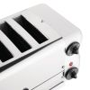 Rowlett Esprit 4 Slot Toaster White w/2x Additional Elements & Sandwich Cage