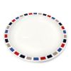 Harfield Polycarbonate Patterned Plates 23cm (12 Pack)