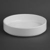Olympia Whiteware Flat Walled Bowl - 215mm 8 1/2