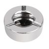 Olympia Stainless Steel Windproof Ashtray 90mm (Pack of 6)