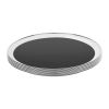 Olympia Stainless Steel Round Non-Slip Bar Tray
