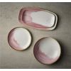 Churchill Stonecast Accents Petal Pink Chefs Oblong Plate 348 x 186mm (Pack of 6)