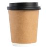 Fiesta Recyclable Coffee Cup Lids Black 225ml / 8oz
