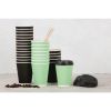 Fiesta Recyclable Coffee Cup Lids Black 340ml / 12oz and 455ml / 16oz