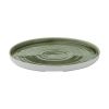 Churchill Stonecast Patina Walled Plates Green 260mm (Pack of 6)