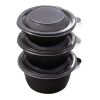 Fastpac Large Round Food Containers 1000ml / 35oz (Pack of 300)