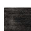 Bolero Pre-drilled Square Tabletop Vintage Black 700mm