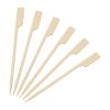Fiesta Compostable Bamboo Paddle Skewers 120mm (Pack of 100)
