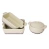 Olympia Cream And Taupe Ceramic Roasting Dish 2.5Ltr