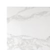 Bolero Square Marble Effect Tabletop White 600mm