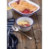Olympia Enamel Pudding Bowls 155mm (Pack of 6)