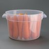 Vogue Polypropylene Round Food Storage Container 10Ltr