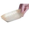 Fiesta Compostable Wooden Sushi Boats (Pack of 100)