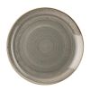 Churchill Stonecast Round Coupe Plate Peppercorn Grey 217mm (Pack of 12)