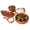 Olympia Mediterranean Round Eared Dishes (Pack of 6)