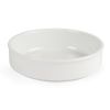 Olympia Mediterranean Stackable Dishes White 134mm (Pack of 6)