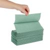 Jantex Z Fold Paper Hand Towels Green 1-Ply 3000 Sheets