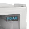 Polar C-Series Countertop Display Fridge 46Ltr White