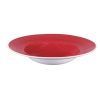 Churchill Stonecast Round Wide Rim Bowl Berry Red 280mm (Pack of 12)