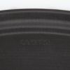 Cambro Camtread Large Fibreglass Oval Non-Slip Tray Black 600mm