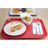 Olympia Kristallon Polypropylene Fast Food Tray Red