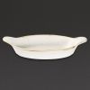 Churchill Stonecast Oval Eared Dishes Barley White 232mm (Pack of 6)