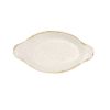 Churchill Stonecast Oval Eared Dishes Barley White 205mm (Pack of 6)