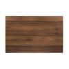 Bolero Pre-drilled Rectangular Table Top Rustic Oak 1100(W) x 700(D)mm
