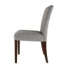 Bolero Chiswick Dining Chairs Charcoal Grey (Pack of 2)