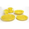 Olympia Heritage Raised Rim Plates Yellow 203mm (Pack of 4)