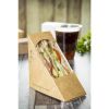 Vegware Compostable Kraft Sandwich Wedges 65mm (Pack of 500)