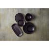 Churchill Stonecast Patina Deep Purple Coupe Plates (Pack of 12)