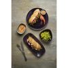 Churchill Stonecast Patina Deep Purple Chefs Oblong Plates No.4 (Pack of 6)