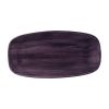 Churchill Stonecast Patina Deep Purple Chefs Oblong Plates No.4 (Pack of 6)
