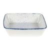 Churchill Stonecast Hints Square Baking Dishes Indigo Blue 250mm (Pack of 6)