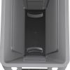 Rubbermaid Slim Jim Container With Venting Channels Grey 60Ltr
