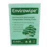 EcoTech Envirowipe Antibacterial Compostable Cleaning Cloths Green (25 Pack)